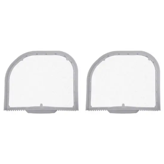 Nispira Lint Trap Screen Filter Replacement Compatible with LG Electronics Cloth Dryer 5231EL1001C, 2 Filters image {1}