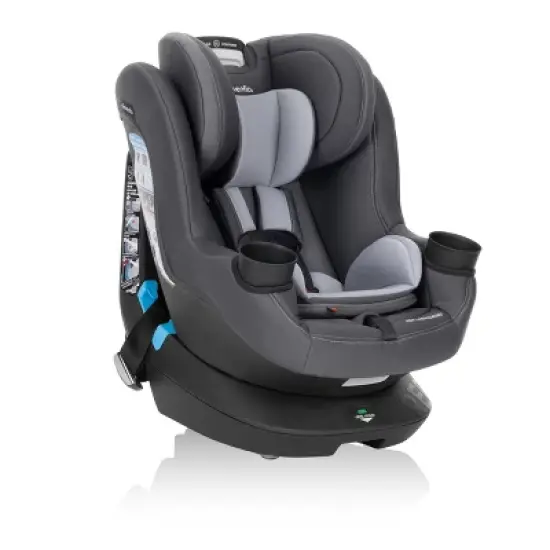 Evenflo REO by Revolve360 Rotating Convertible Car Seat with Quick Clean Cover - Danvers image {5}