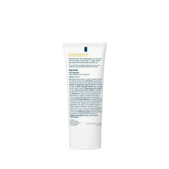 CeraVe Hydrating Mineral Face Sunscreen Lotion &ndash; SPF 30 - 2.5oz image {8}