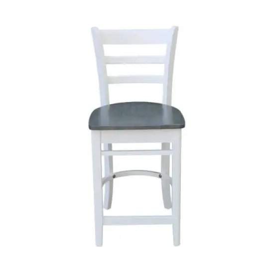 Emily Counter Height Barstool - International Concepts image {1}