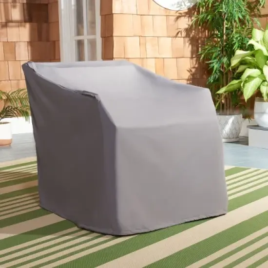 Vernon Rocking Chair Cover - Gray - Safavieh image {1}