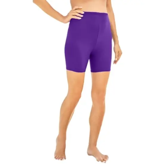 Swim 365 Women&rsquo;s Plus Size Swim Boy Short image {8}