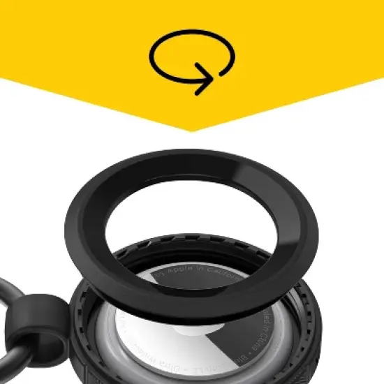 OtterBox AirTag Rugged Case - Black image {5}