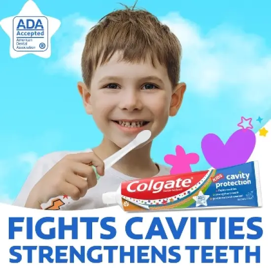 Colgate Kids' Cavity Protection Fluroide Toothpaste - Bubble Fruit - 4.6oz image {4}