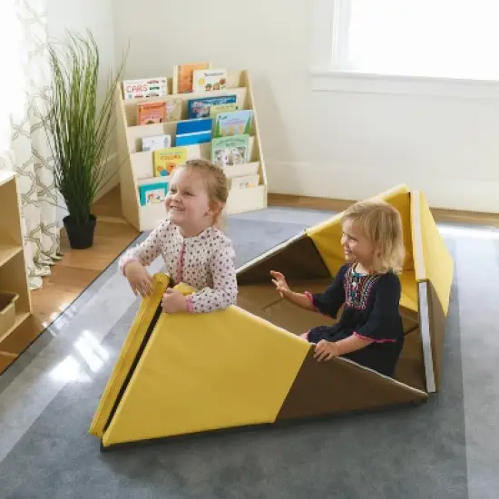 ECR4Kids SoftZone Tent Canoe and Tumbler Too Activity Mat, Transforming Mat image {4}