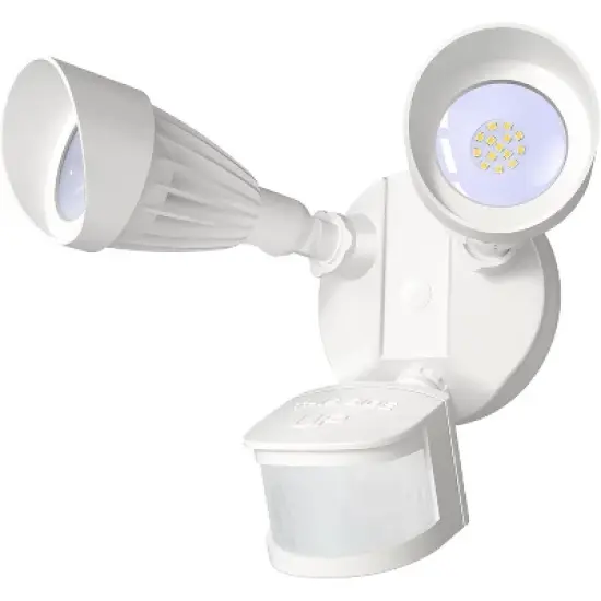 ZAFRO LED Flood Motion Sensor Outdoor Lights, 24W 1800LM 5000K IP54 Waterproof, 5 Lighting Modes, 4 Lighting Durations, 3 Detection Distances,White. image {8}