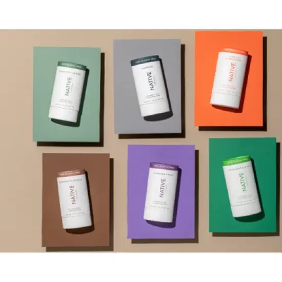 Native Plastic Free Cucumber and Mint Deodorant - 2.65oz image {4}