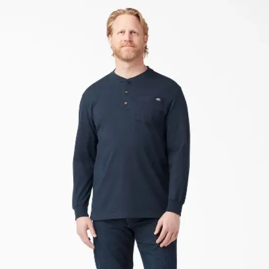 Dickies Long Sleeve Heavyweight Henley T-Shirt image {6}