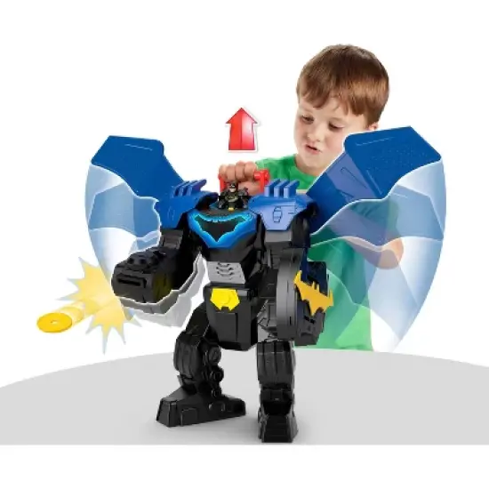 Imaginext Batman Mech Action Figure Playset - 4pk image {1}