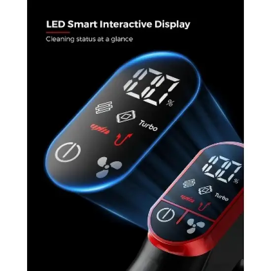 FAPO Cordless Vacuum Cleaner, 48kPa Powerful Stick Vacuum,Lightweight Upright for Home Hard Floor Carpet Pet Hair image {8}