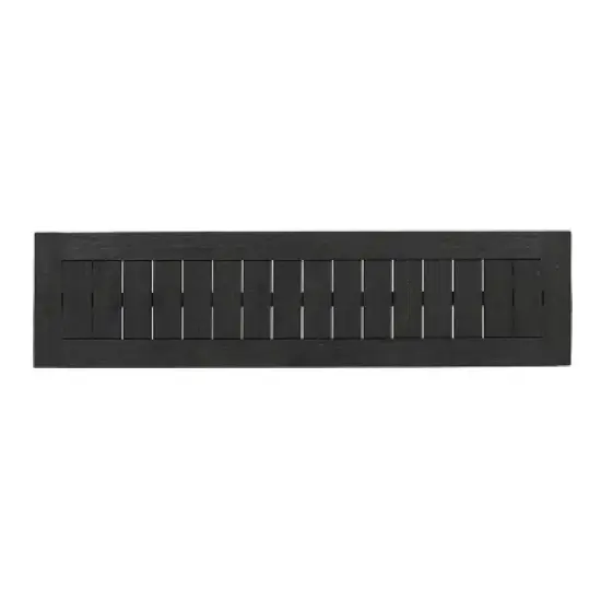 GDFStudio Kemp Outdoor Acacia Wood Dining Bench image {5}