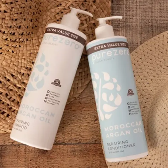 Purezero Moroccan Argan Oil Conditioner - 20 fl oz image {2}