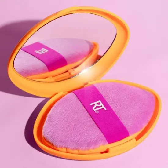Real Techniques Miracle 2-In-1 Makeup Powder Puff + Travel Case image {6}