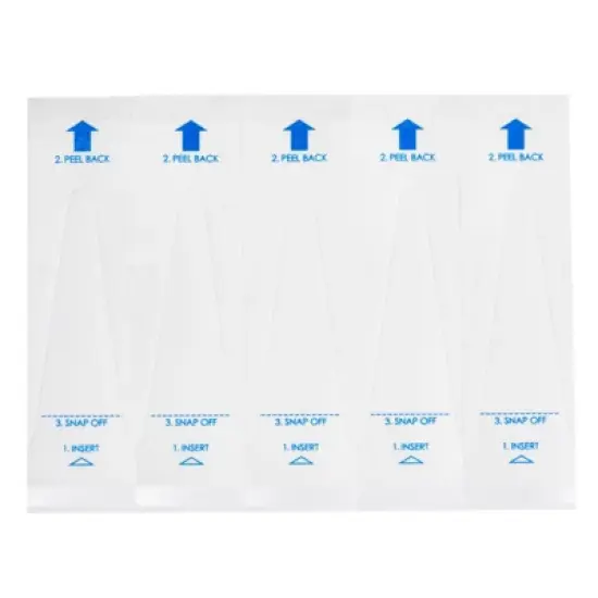 Juvale 100-Pack Disposable Digital Thermometer Probe Covers - Oral, Rectal, Armpit Temperature Reading Sheath Sleeves image {8}