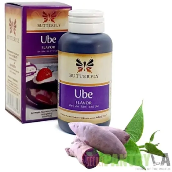 Butterfly Ube Purple Yam Flavoring Extract 2 Oz. (60 ml) image {7}
