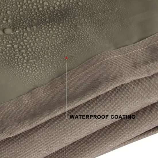 LeisureMod UV-Protection, Waterproof, Double Hanging Egg Swing Chair Cover image {5}