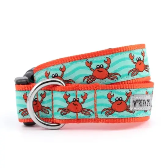 The Worthy Dog Crabs Dog Collar image {1}