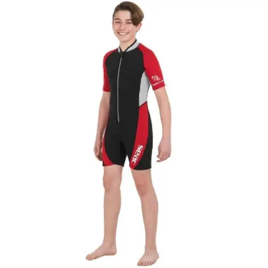 SEAC Ciao Shorty 2.5 mm High Stretch Neoprene Short Wetsuit Kids image {3}
