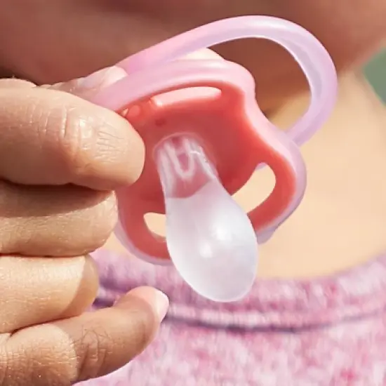 Philips Avent Ultra Air Pacifier 6-18m - Pink/Peach - 4pk image {5}