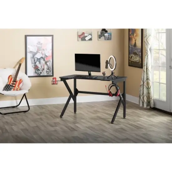 Saga PC Gaming Desk Black - studio designs image {16}