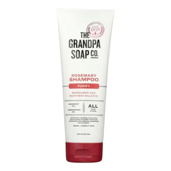 The Grandpa Soap Co. Rosemary Purify Shampoo - 8 oz image {5}