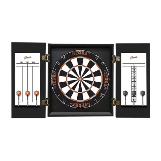 NCAA University of Texas Fan's Choice Dartboard Set image {2}