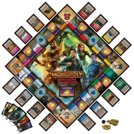 Monopoly Dungeons & Dragons Movie Board Game image {4}