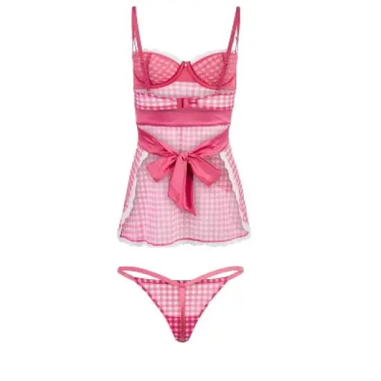 Adore Me Women's Lola Babydoll Lingerie image {6}