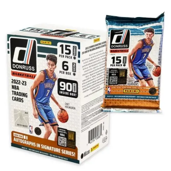 2022-23 Panini NBA Donruss Basketball Trading Card Blaster Box image {1}