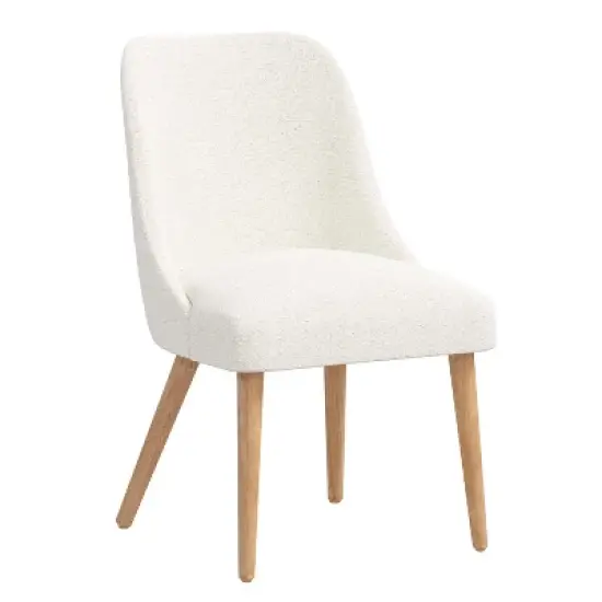 Sherrie Upholstered Dining Chair White - Skyline Furniture image {1}