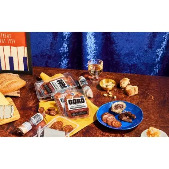 Coro Foods Uncured Cocoa, Cinnamon and Chipotle Salami - 3oz image {1}