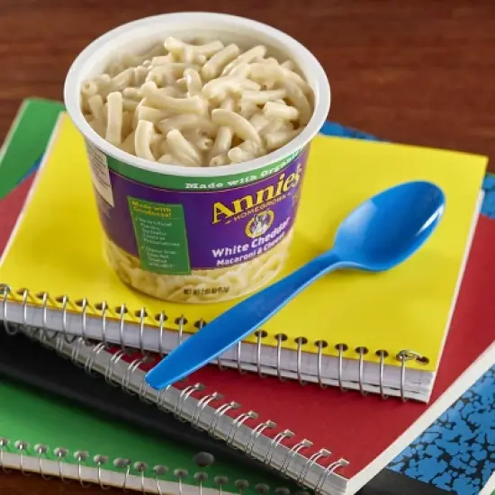 Annie's White Cheddar Microwavable Mac & Cheese Cup image {3}