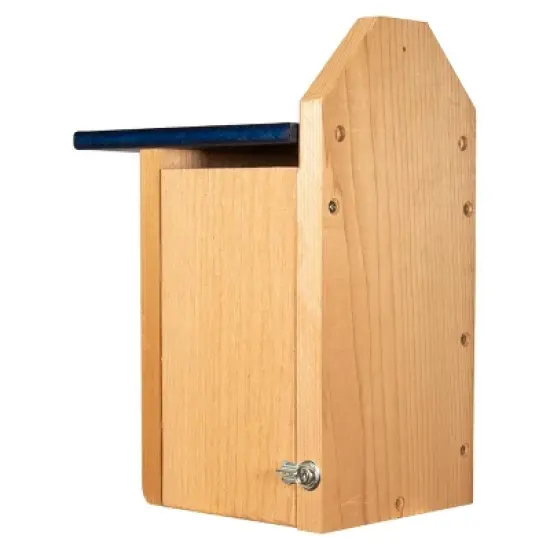 Cedar Standard Bluebird House (Blue) image {1}