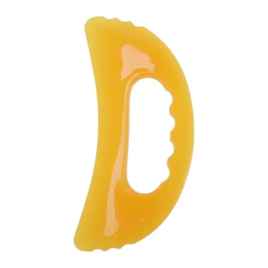 Unique&nbsp;Bargains Gua Sha Facial Massage Beauty Tool Yellow 1 Pc image {5}