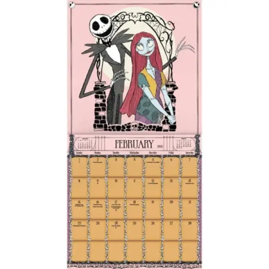 Disney 2026 Nightmare Before Christmas Collector's 12.63"x12.63" Edition Calendar image {4}