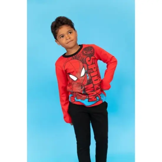 Marvel Avengers Captain America  2 Pack Long Sleeve Graphic T-Shirts Toddler image {1}