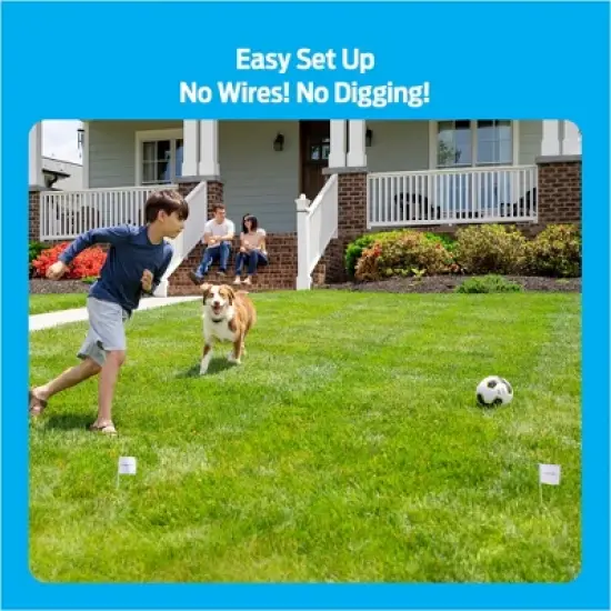 Premier Pet 1/2 Acre Adjustable Wireless Fence - Black image {3}