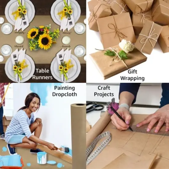 UOFFICE Kraft Paper Roll 40/50lbs 6" to 48" image {6}