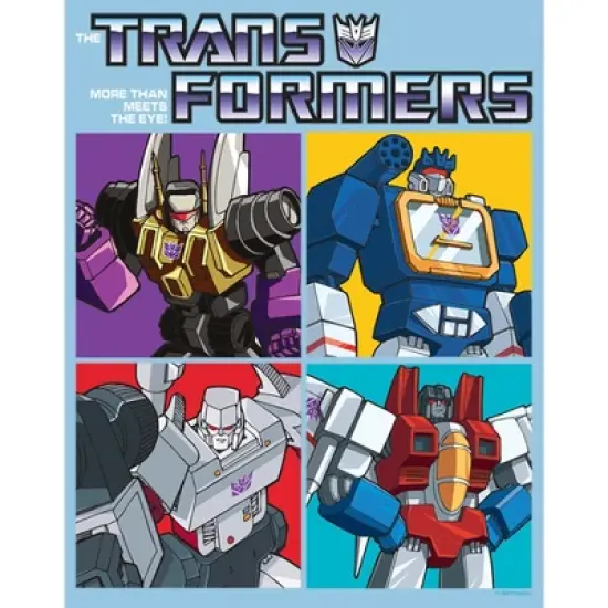 Boy's Transformers Decepticon Characters Boxes T-Shirt image {1}