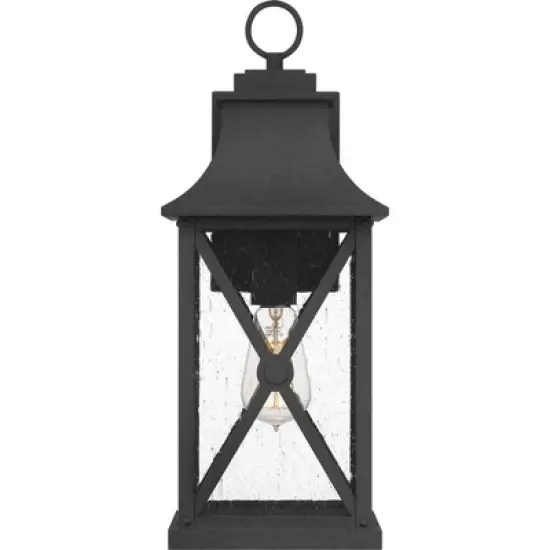 Quoizel Lighting Ellerbee 1 - Light Sconce in  Mottled Black image {2}