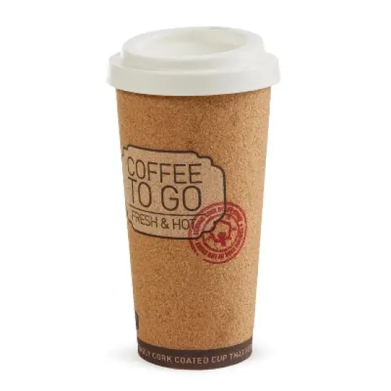 Life Story Corky Cup Reusable 16 oz Insulated Travel Mug Coffee Thermos image {4}