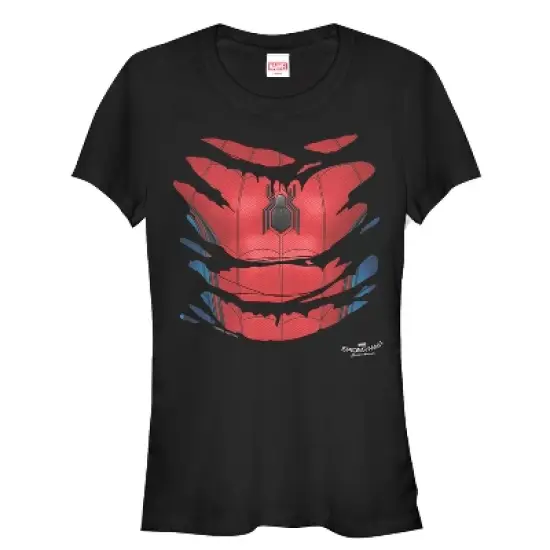Junior's Marvel Spider-Man: Homecoming Costume T-Shirt image {2}