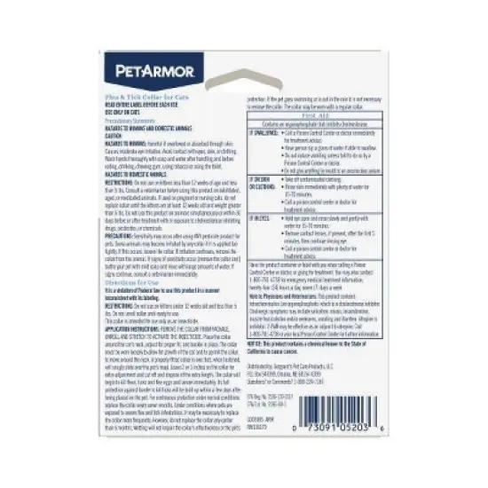 PetArmor Flea & Tick Cat Collar image {1}