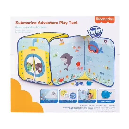 Fisher Price Submarine Adventure Play Tent image {17}