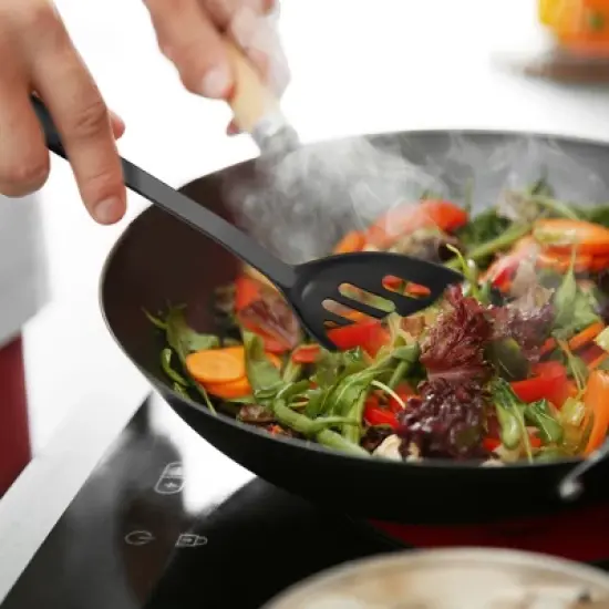 Hastings Home Kitchen Utensil and Gadget Set with Plastic Spatula and Spoons - 6 pieces image {5}