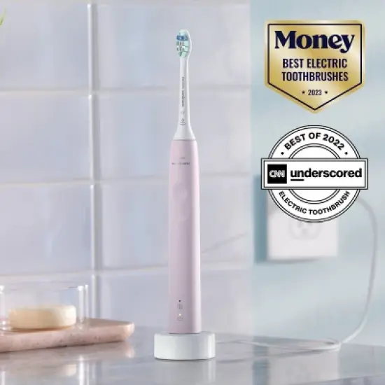 Philips Sonicare 4100 Plaque Control Rechargeable Electric Toothbrush - HX3689/24 image {11}
