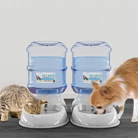 Noa Store Automatic Pet Feeder for Cats and Dogs - Gray image {1}