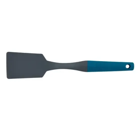 Taste of Home 4pc Nylon Tools Sea Green/Ash Gray: Kitchen Utensil Set, Slotted Spoon & Turner, Dishwasher-Safe image {4}