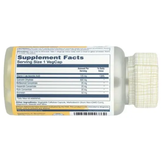 Solaray Mega Quercetin&trade;, 60 VegCaps image {1}