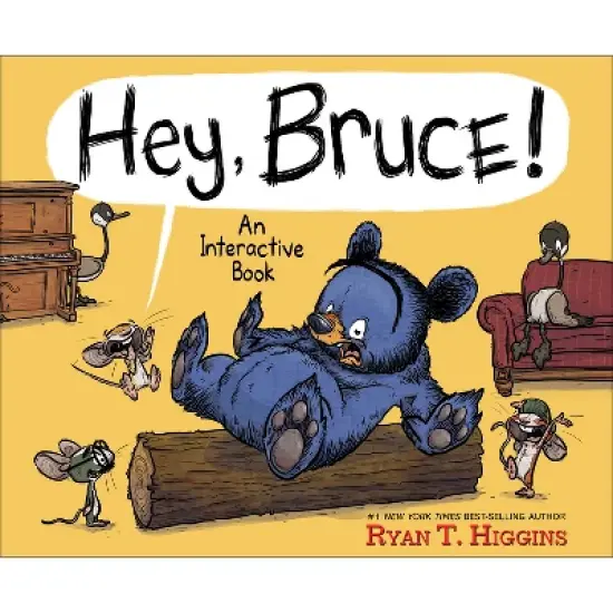 Hey, Bruce! - (Mother Bruce) by Ryan Higgins (Hardcover) image {1}